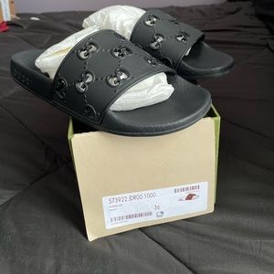 Authentic Gucci slides
